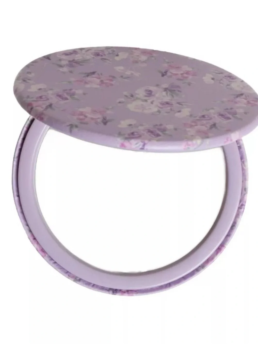 LoveShackFancy • Happy Thoughts • Compact Mirror in Hibiscus